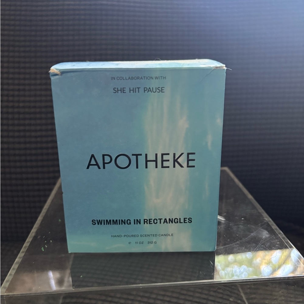 Apotheke Swimming in Rectangles 11 oz Candle